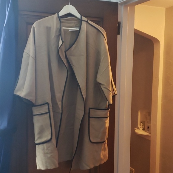 L/XL NY&C brown suede jacket - Picture 1 of 3